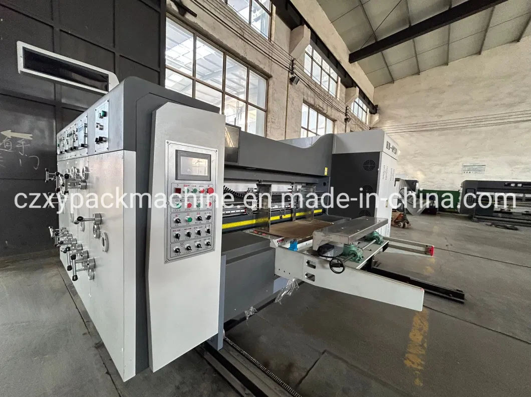 Automatic High Speed Corrugated Carton Box Printing Slotting Die Cutting Machine